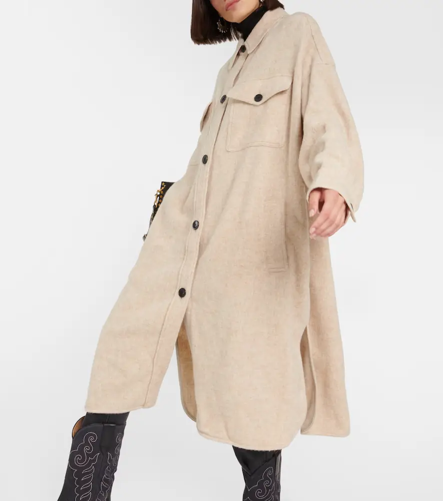Marant Étoile Fontia wool-blend coat | Thumbnail 5 Marant Étoile Fontia wool-blend coat | Thumbnail 5