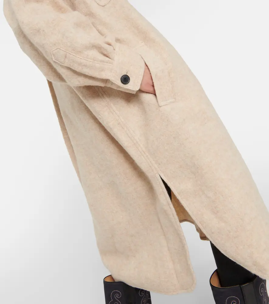 Marant Étoile Fontia wool-blend coat | Thumbnail 6 Marant Étoile Fontia wool-blend coat | Thumbnail 6