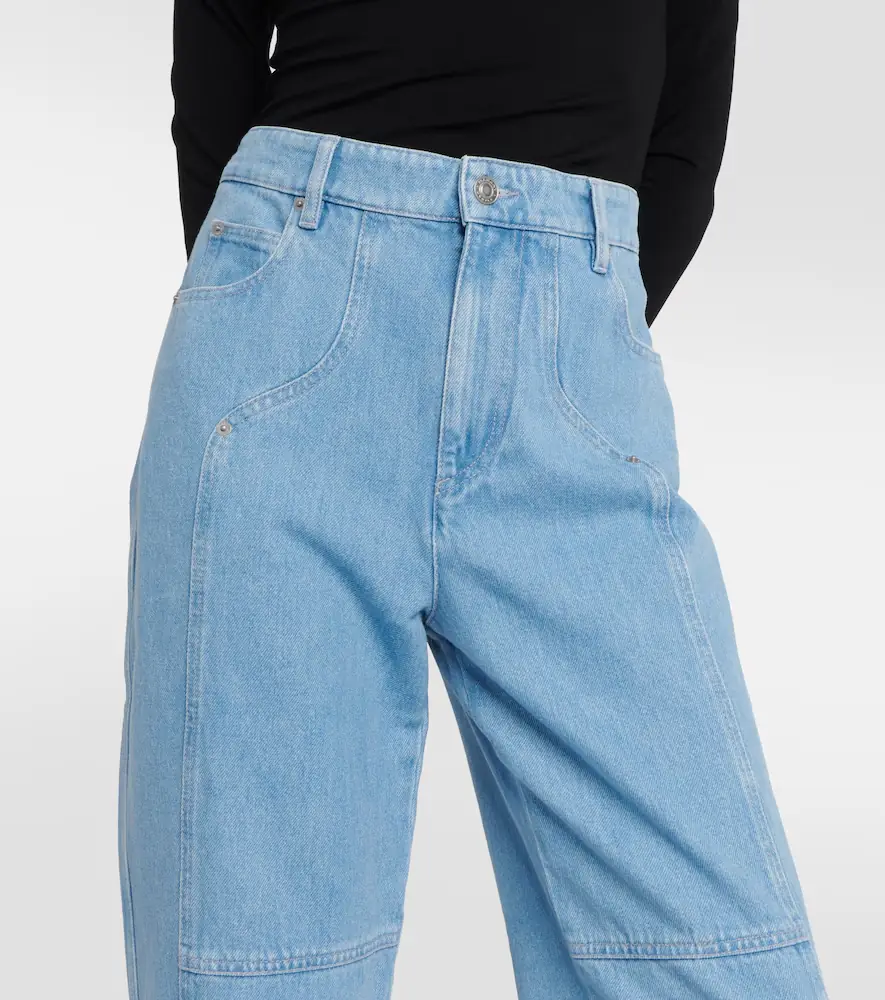 Marant Étoile Valeria mid-rise straight jeans | Thumbnail 3