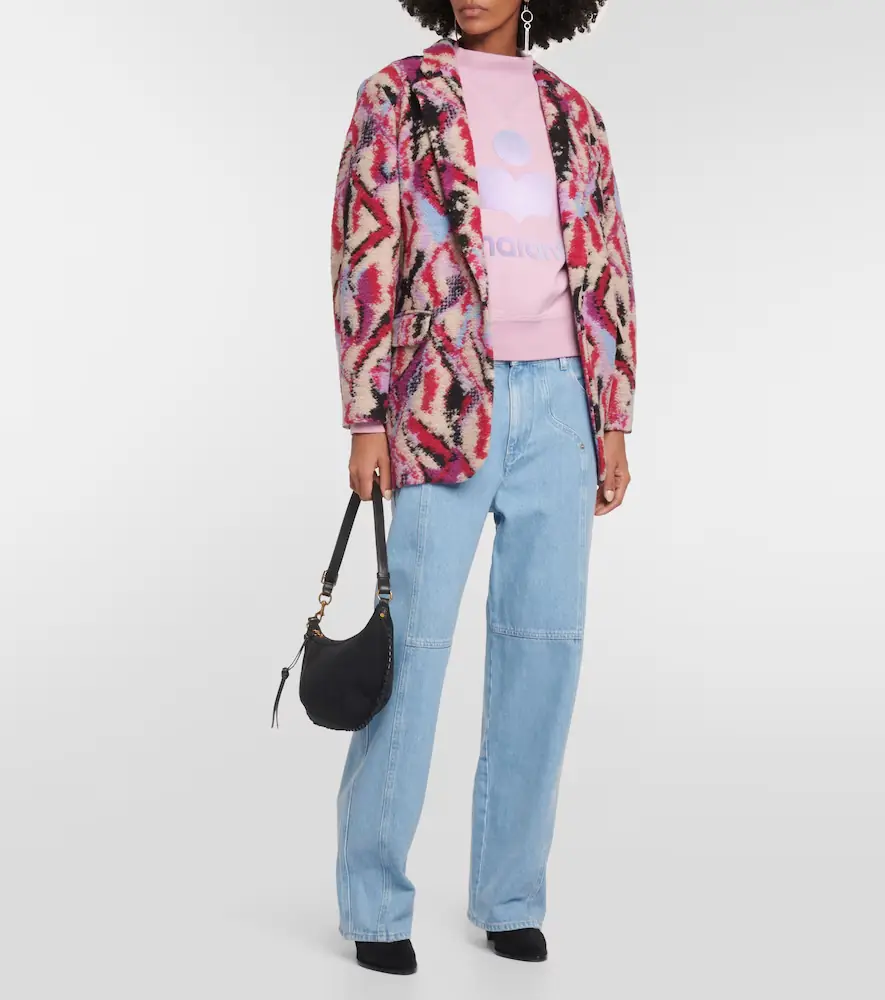 Marant Étoile Intarsia wool-blend jacket | Thumbnail 5 Marant Étoile Intarsia wool-blend jacket | Thumbnail 5