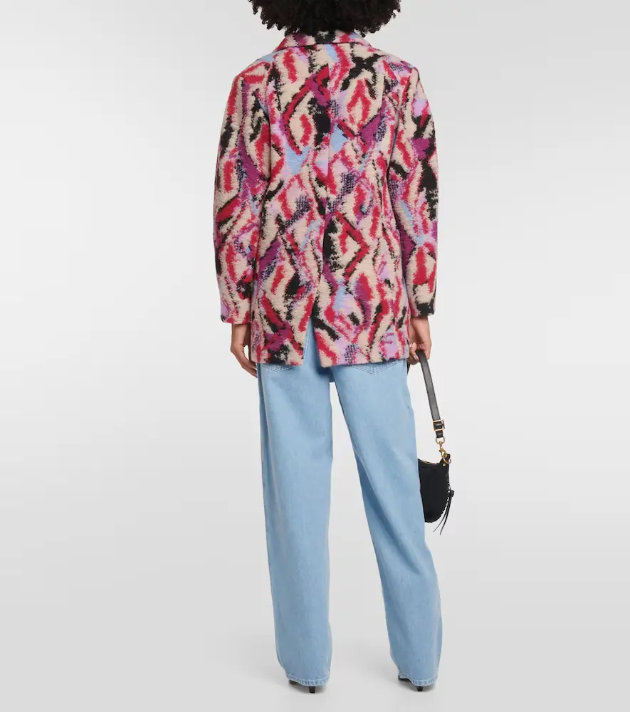 Marant Étoile Intarsia wool-blend jacket | Thumbnail 6 Marant Étoile Intarsia wool-blend jacket | Thumbnail 6