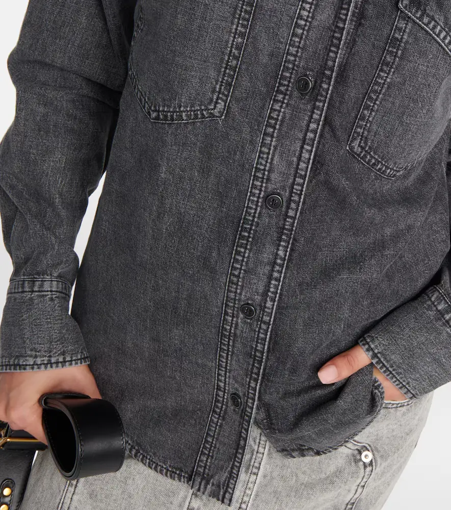 Marant Étoile Danis cotton denim shirt | Thumbnail 4