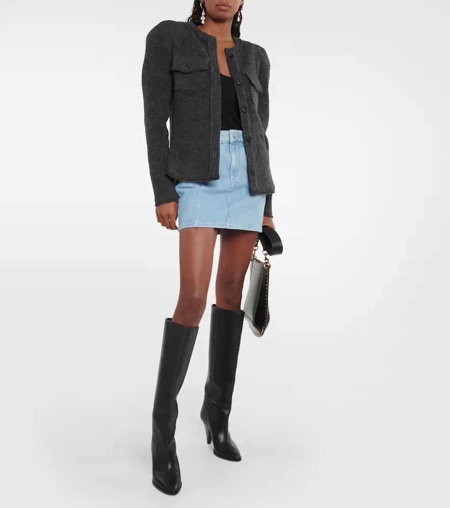 Marant Étoile Nelly tweed jacket | Thumbnail 5 Marant Étoile Nelly tweed jacket | Thumbnail 5