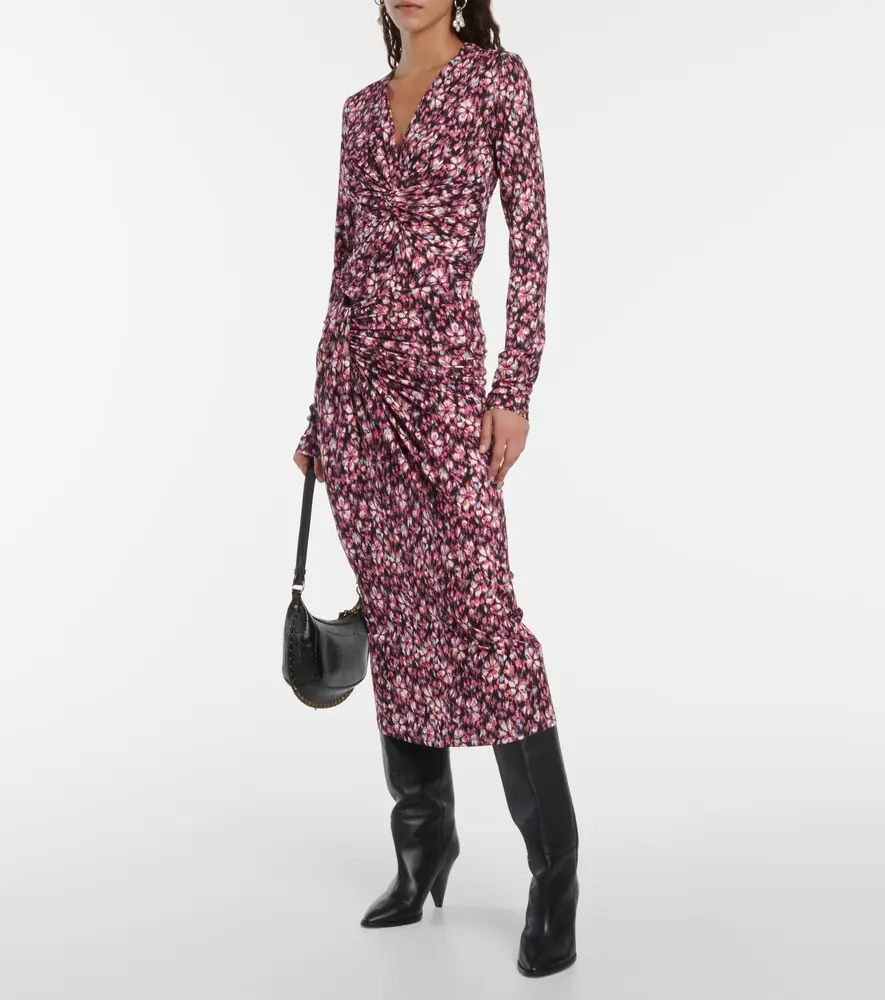 Marant Étoile Lyss ruched jersey top | Thumbnail 4