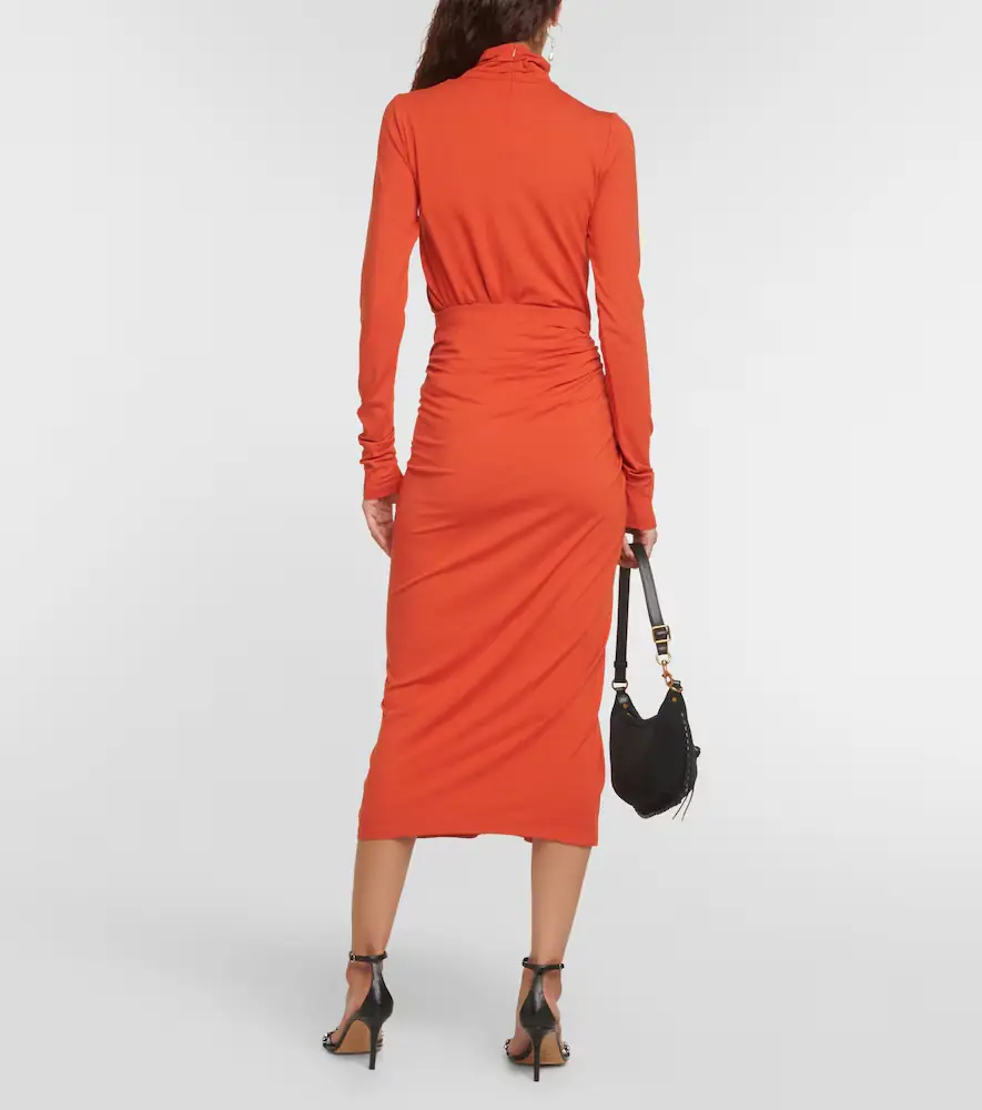 Marant Étoile Jeldia jersey midi skirt | Thumbnail 3