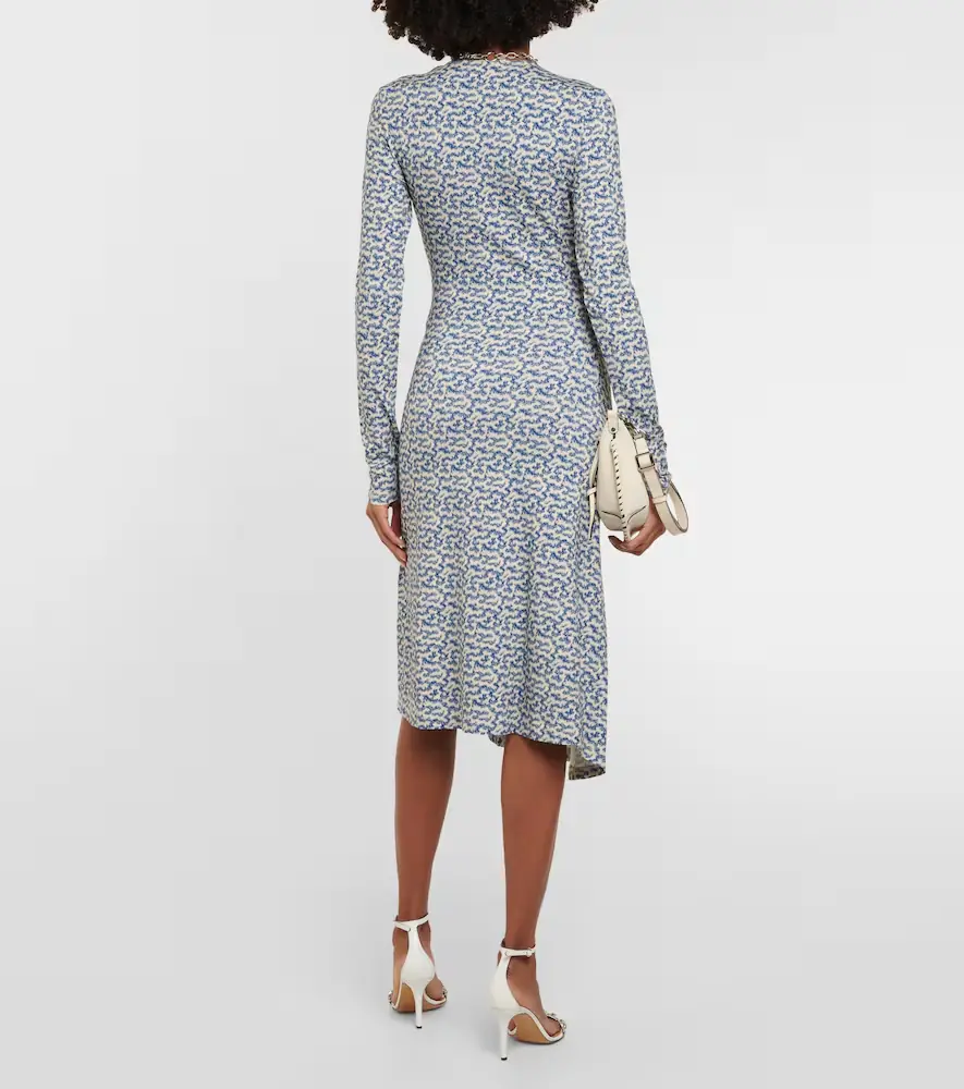 Marant Étoile Lania printed jersey midi dress | Thumbnail 3