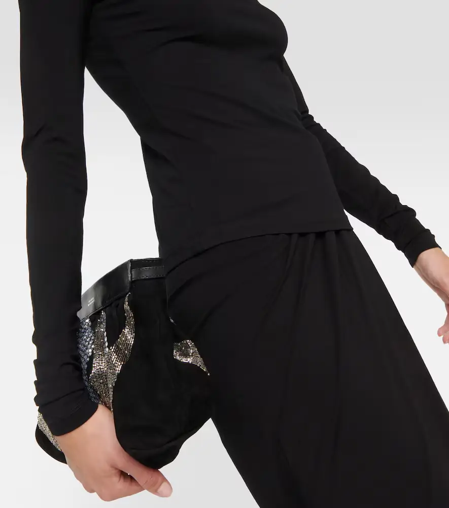 Marant Étoile Lou jersey turtleneck top | Thumbnail 3