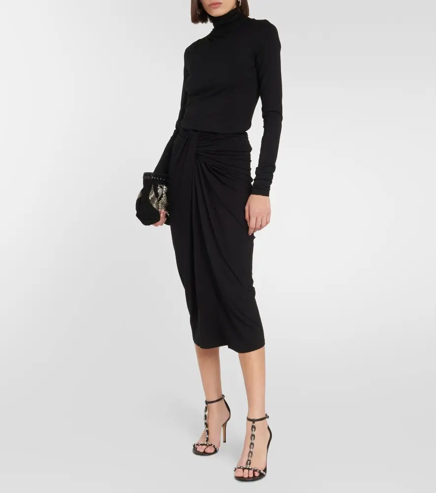 Marant Étoile Lou jersey turtleneck top | Thumbnail 4