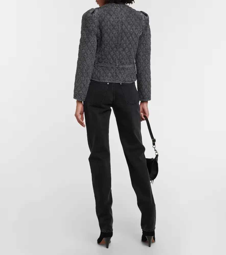 Marant Étoile Deliona quilted denim jacket | Thumbnail 2