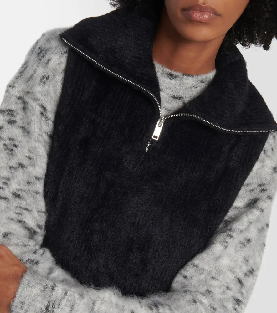 Marant Étoile Milie high-neck sweater vest | Thumbnail 4