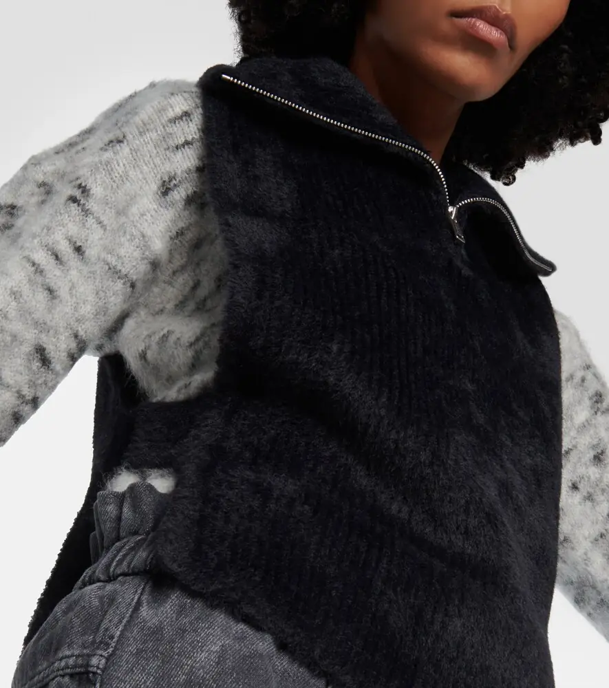 Marant Étoile Milie high-neck sweater vest | Thumbnail 5