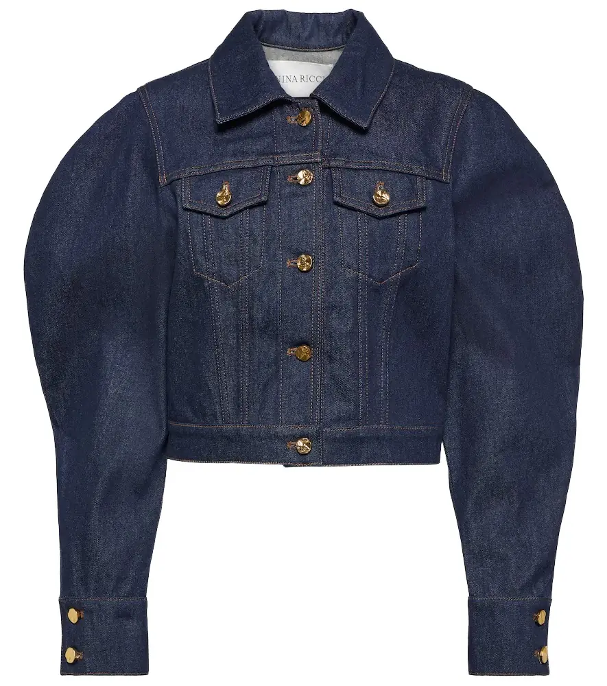 Nina Ricci Cropped denim jacket