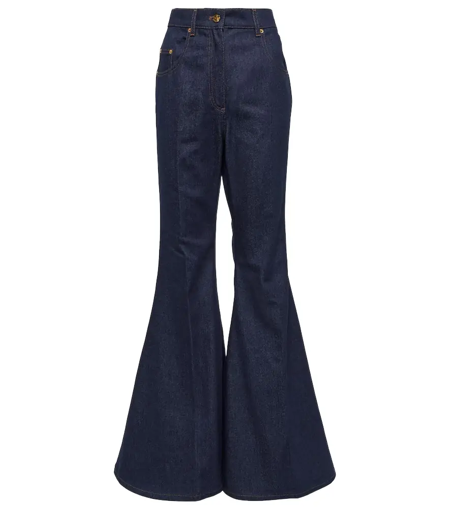 Nina Ricci High-rise flared jeans | Image 1 Nina Ricci High-rise flared jeans | Image 1