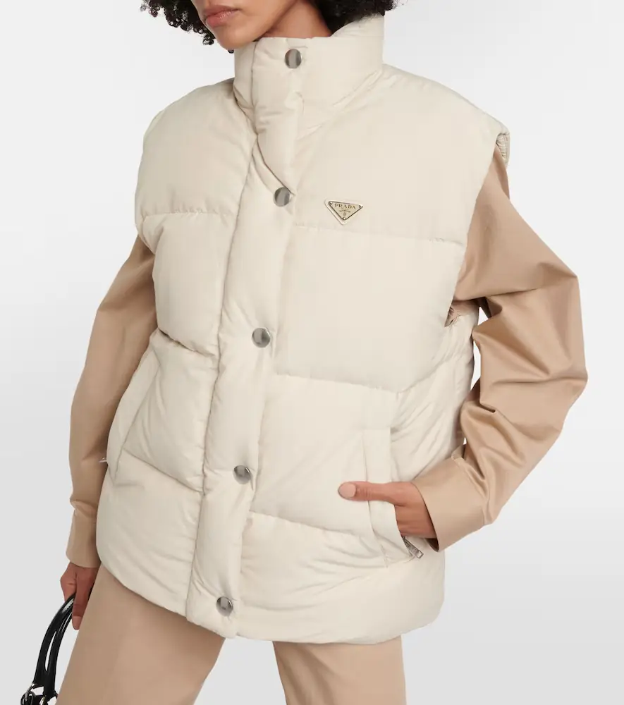 Prada Embellished down vest | Thumbnail 2