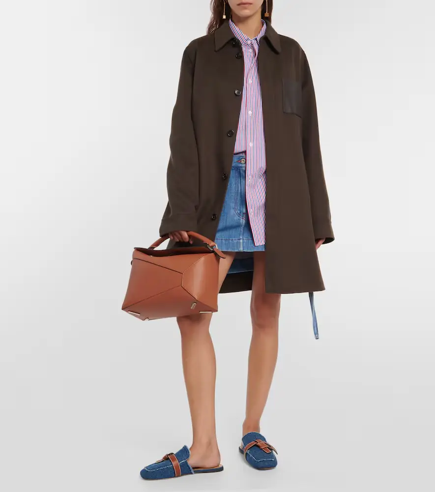 Loewe Puzzle Edge Medium leather top-handle bag | Thumbnail 2 Loewe Puzzle Edge Medium leather top-handle bag | Thumbnail 2