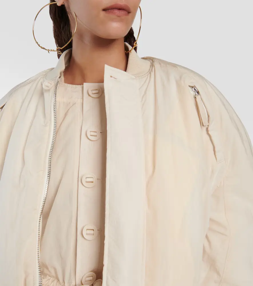 Jacquemus Le Bomber Bahia cropped bomber jacket | Thumbnail 2 Jacquemus Le Bomber Bahia cropped bomber jacket | Thumbnail 2