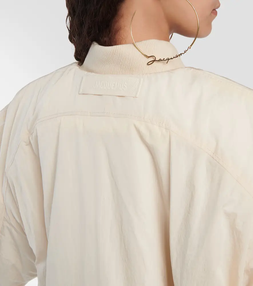 Jacquemus Le Bomber Bahia cropped bomber jacket | Thumbnail 6 Jacquemus Le Bomber Bahia cropped bomber jacket | Thumbnail 6