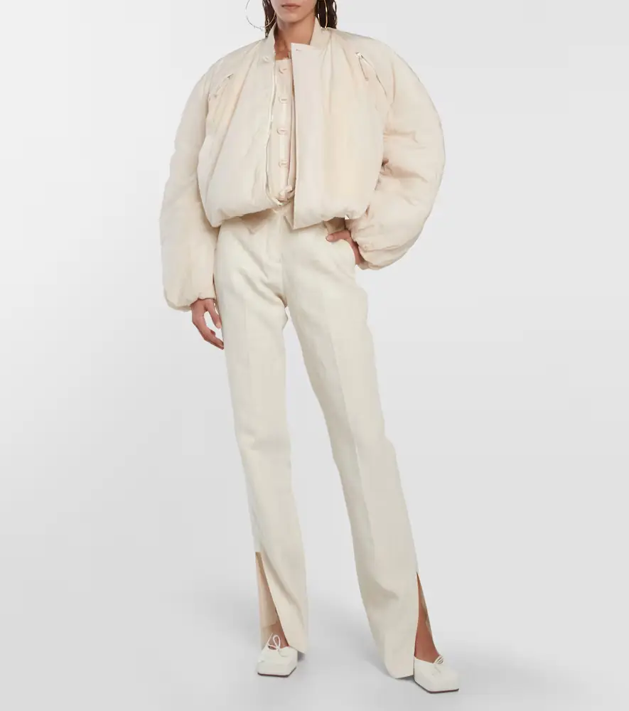 Jacquemus Le Bomber Bahia cropped bomber jacket | Thumbnail 7 Jacquemus Le Bomber Bahia cropped bomber jacket | Thumbnail 7