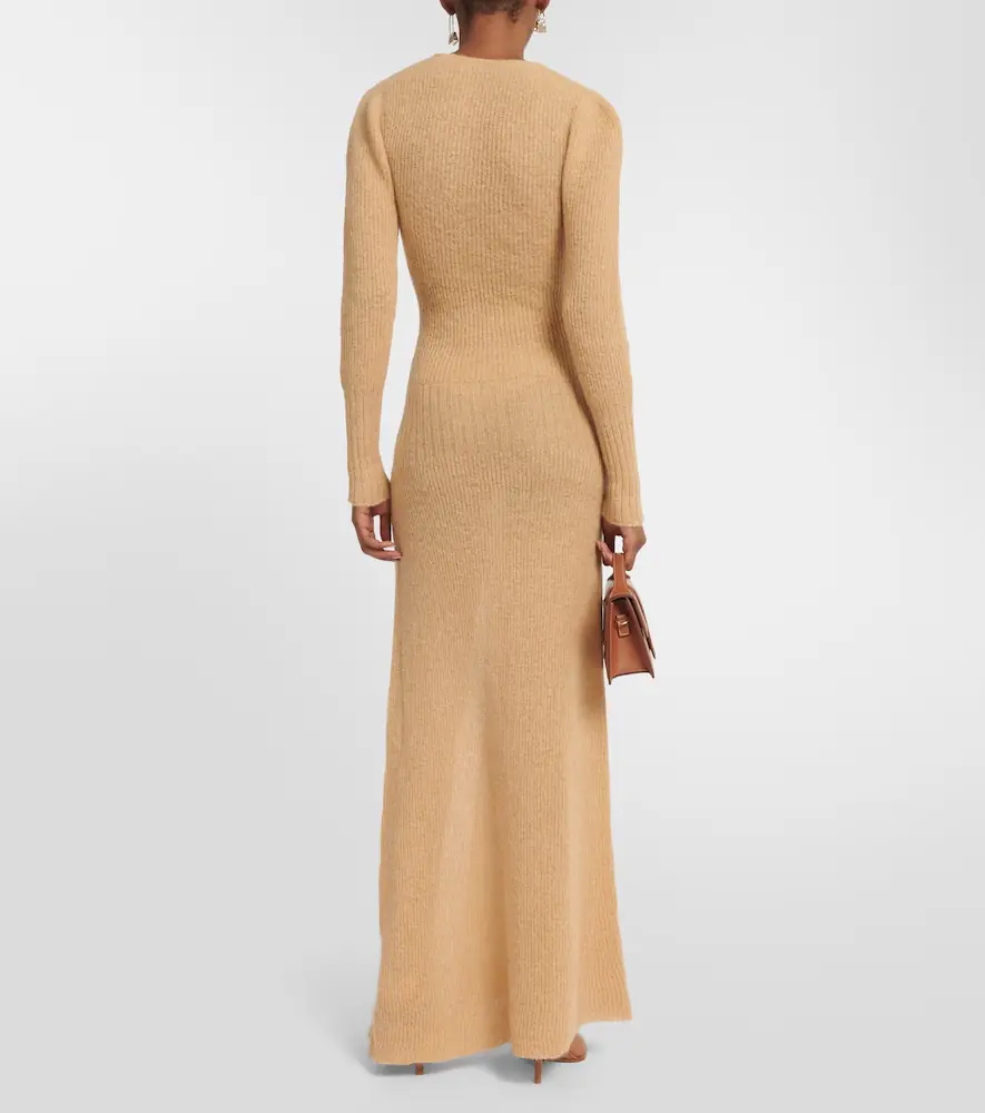 Jacquemus La Robe Dao mohair-blend maxi dress | Thumbnail 2 Jacquemus La Robe Dao mohair-blend maxi dress | Thumbnail 2