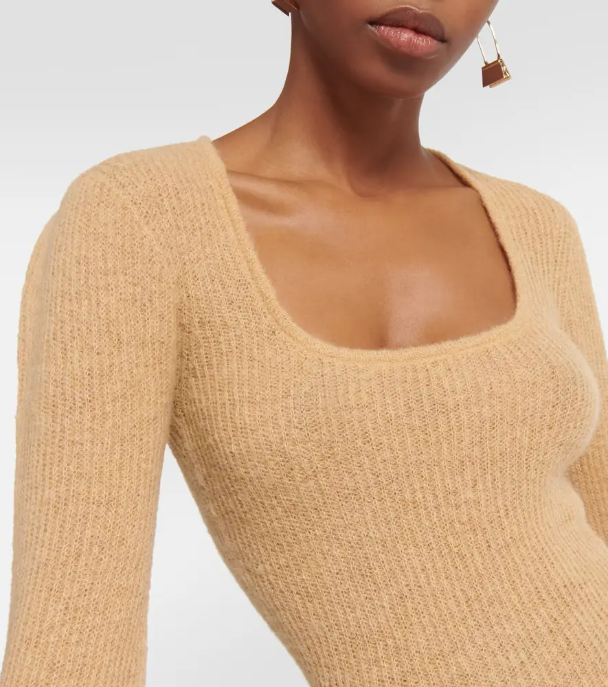 Jacquemus La Robe Dao mohair-blend maxi dress | Thumbnail 6 Jacquemus La Robe Dao mohair-blend maxi dress | Thumbnail 6