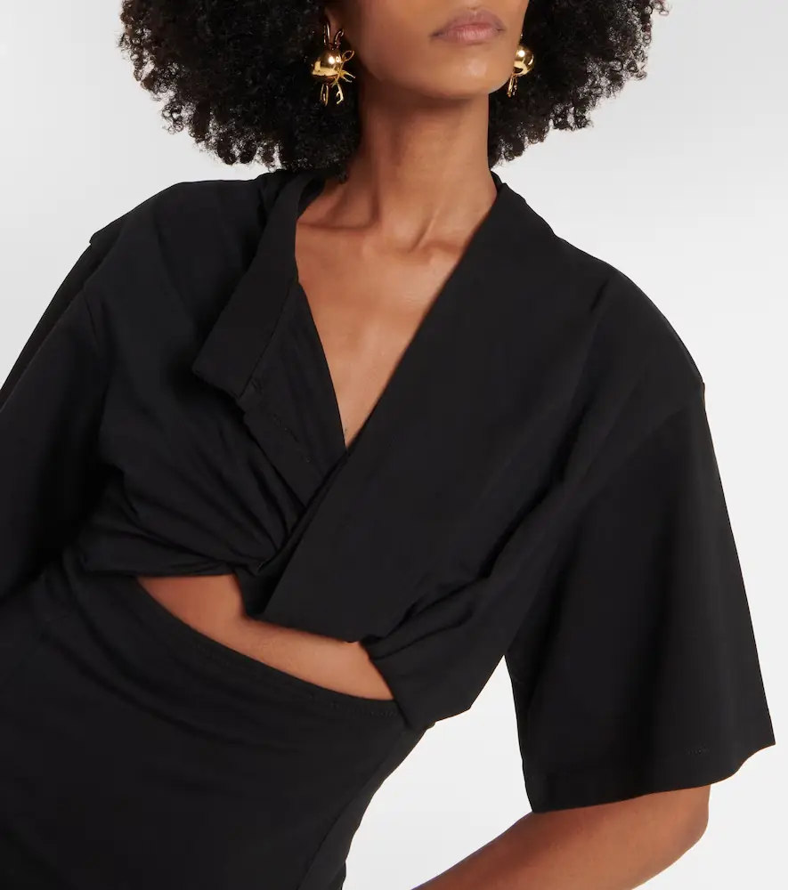 Jacquemus La Robe Bahia cotton minidress | Thumbnail 4