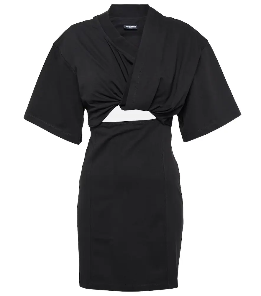 Jacquemus La Robe Bahia cotton minidress