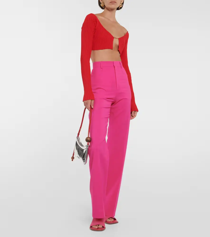 Jacquemus La Maille Pralù cropped cardigan | Thumbnail 4 Jacquemus La Maille Pralù cropped cardigan | Thumbnail 4