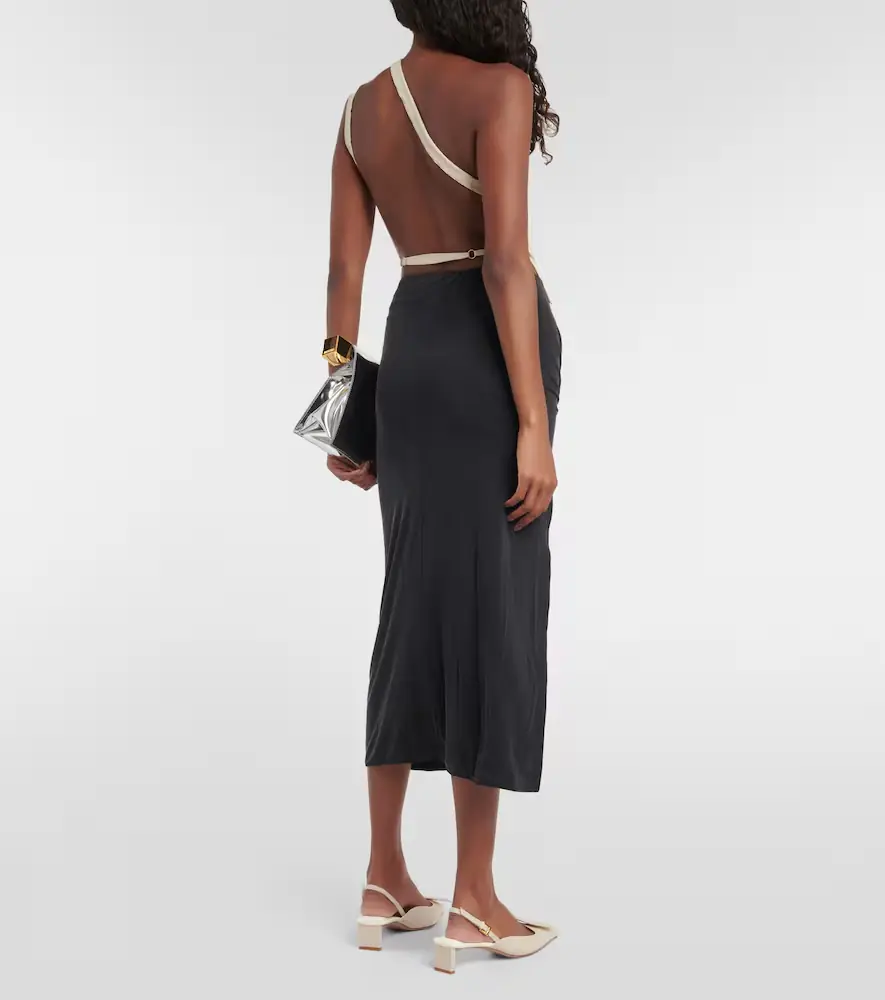 Jacquemus La Jupe Pareo Croissant midi skirt | Thumbnail 2 Jacquemus La Jupe Pareo Croissant midi skirt | Thumbnail 2
