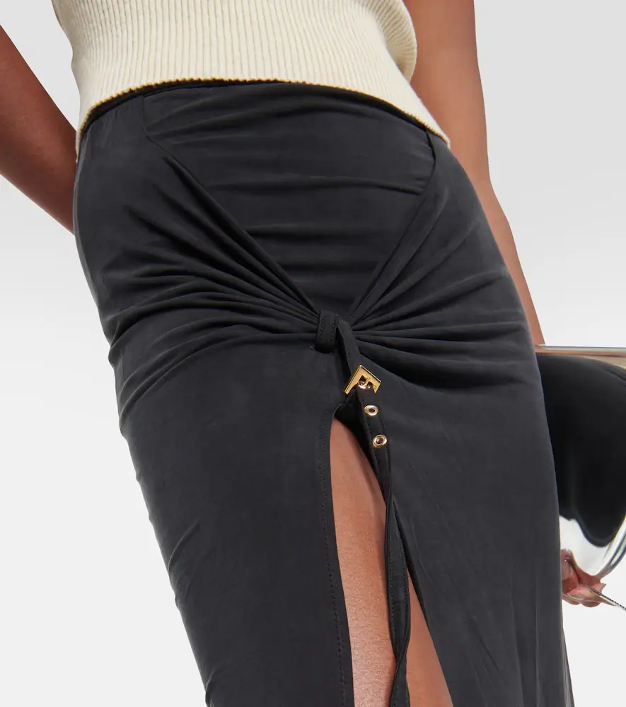 Jacquemus La Jupe Pareo Croissant midi skirt | Thumbnail 4 Jacquemus La Jupe Pareo Croissant midi skirt | Thumbnail 4