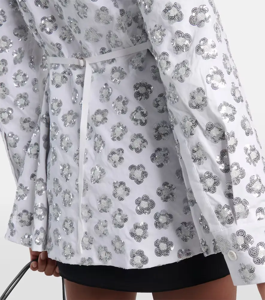 Jacquemus Lavoir sequinned cotton-blend shirt | Thumbnail 5 Jacquemus Lavoir sequinned cotton-blend shirt | Thumbnail 5