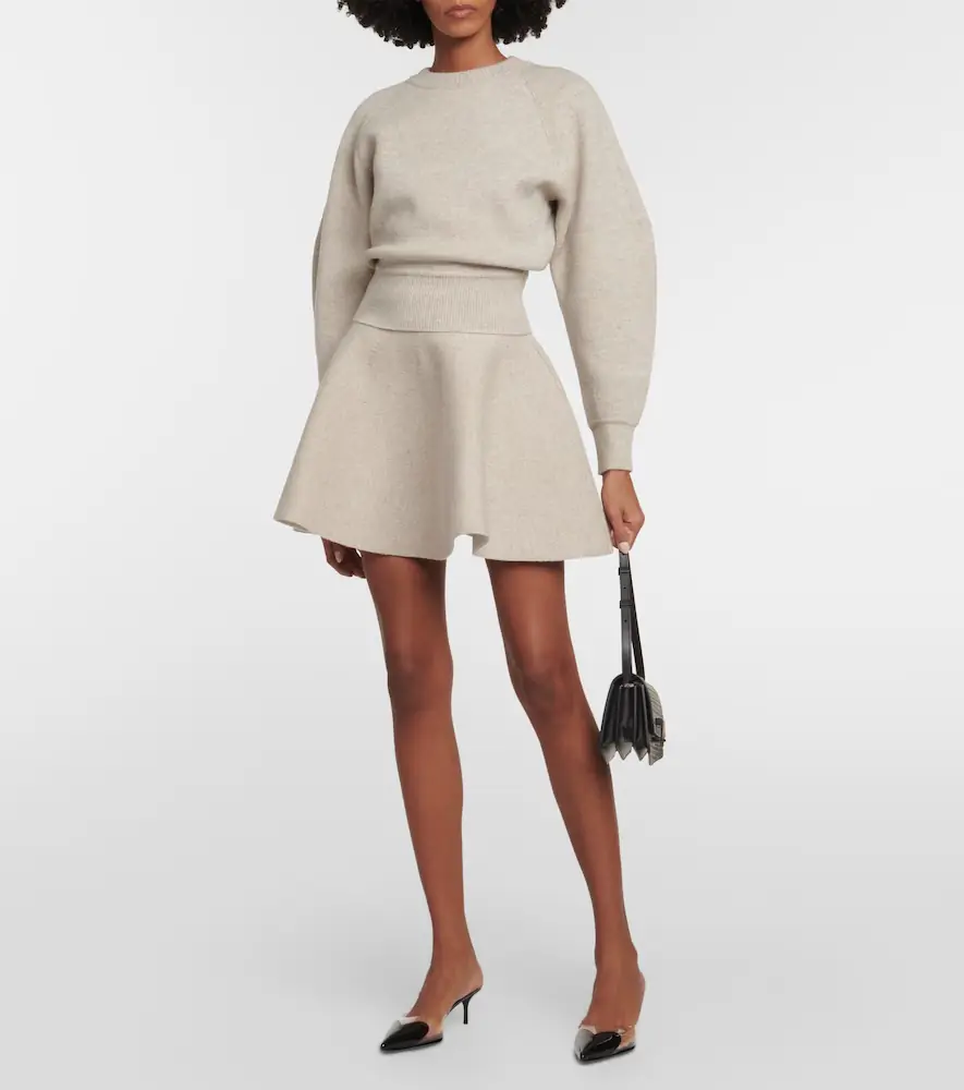 Alaïa Alaïa Wool-blend sweater | Thumbnail 2 Alaïa Alaïa Wool-blend sweater | Thumbnail 2