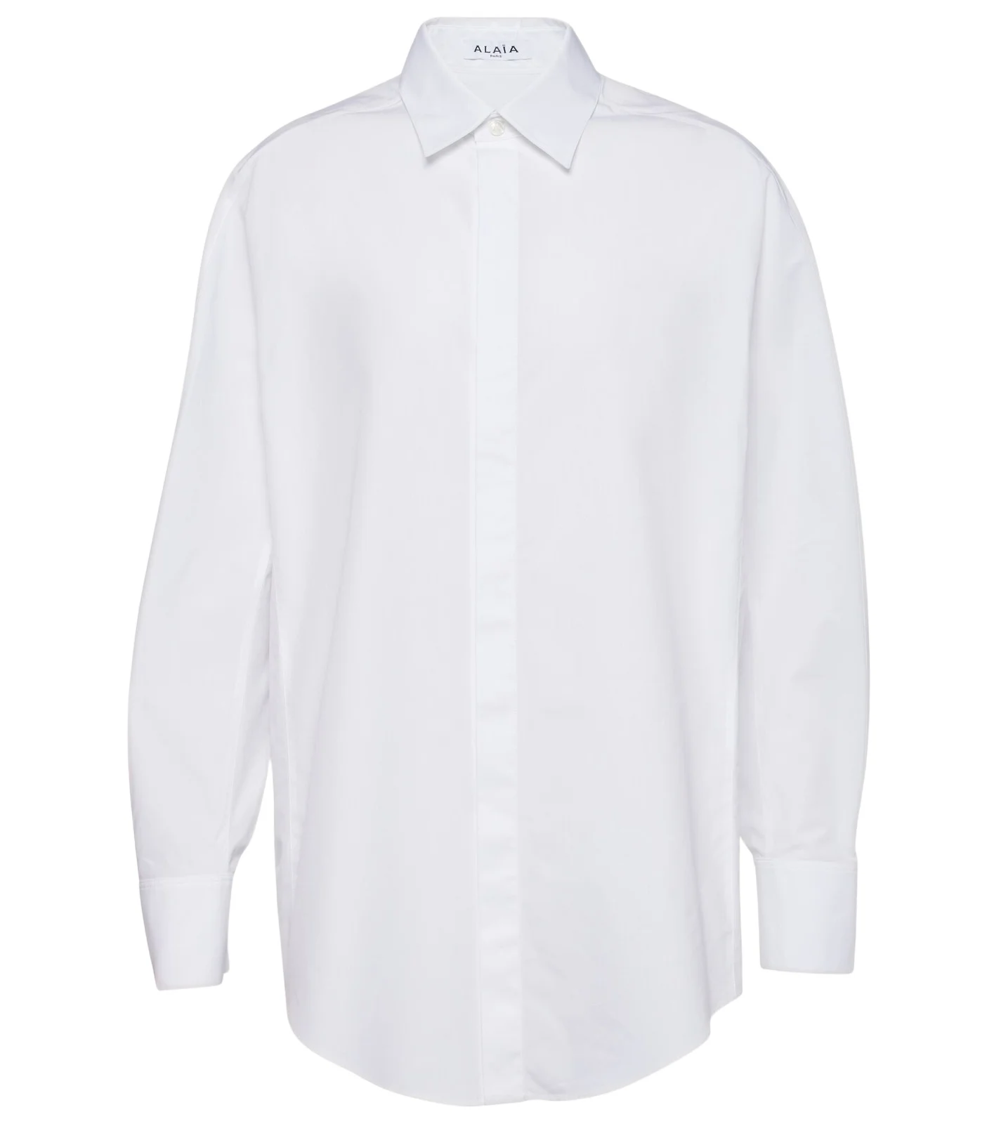 ALAÏA ALAÏA Oversized cotton shirt