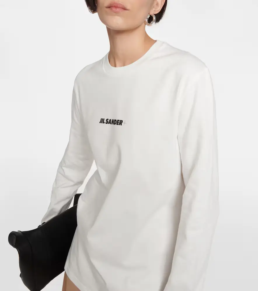 Jil Sander Logo cotton sweatshirt | Thumbnail 2