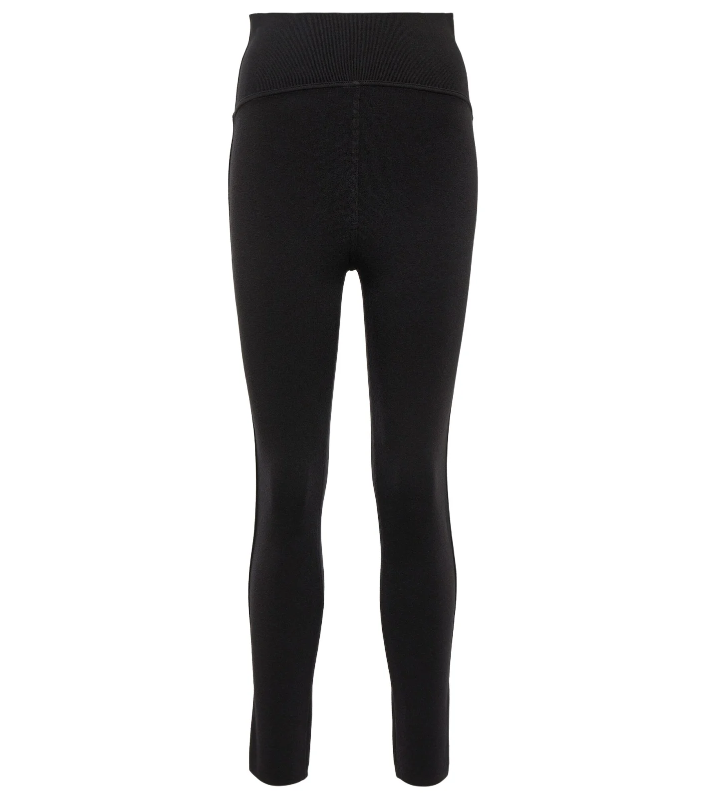 High-rise wool-blend leggings High-rise wool-blend leggings