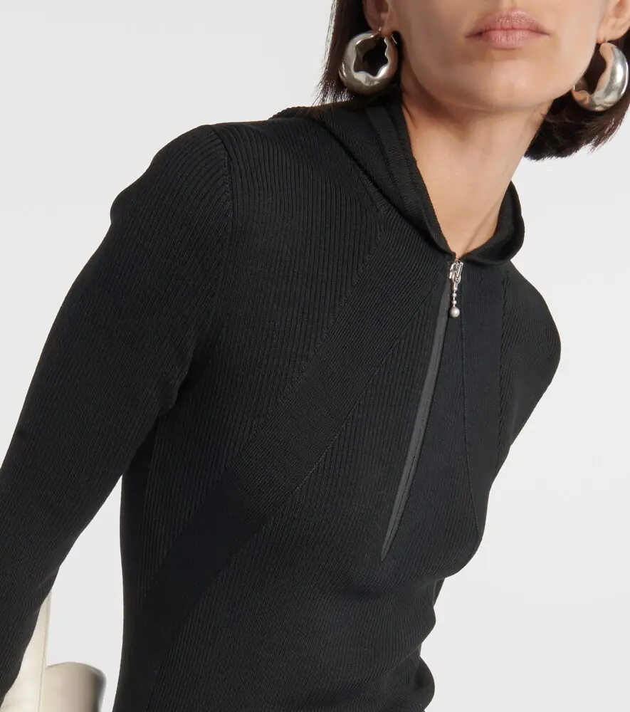 Jil Sander Wool-blend midi dress | Thumbnail 5