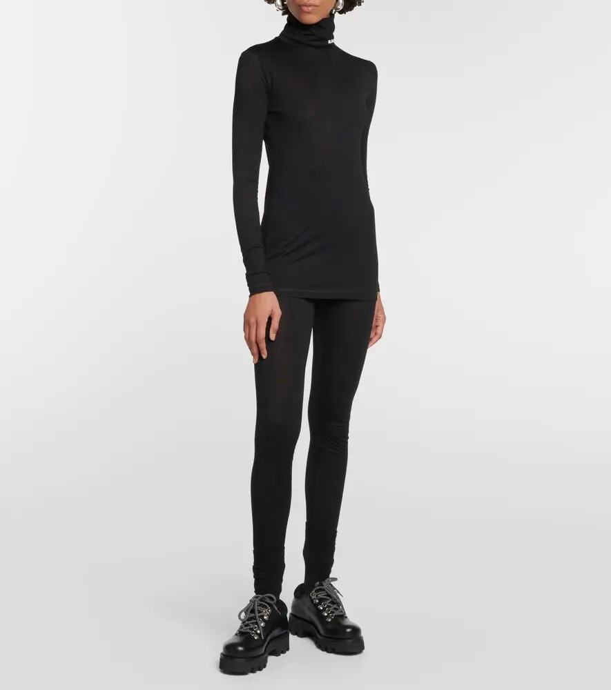 Jil Sander Logo turtleneck sweater | Thumbnail 3