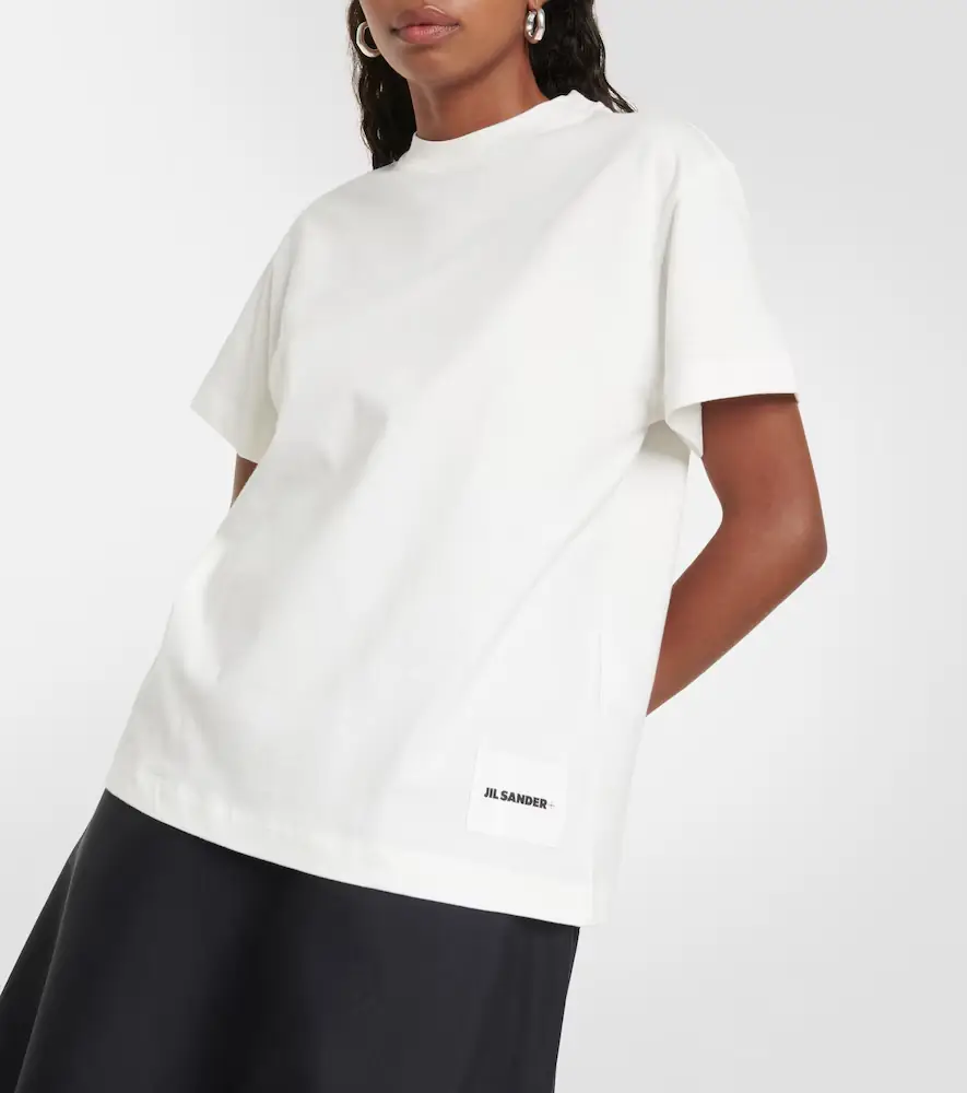 Jil Sander Set of 3 cotton jersey T-shirts | Thumbnail 6 Jil Sander Set of 3 cotton jersey T-shirts | Thumbnail 6