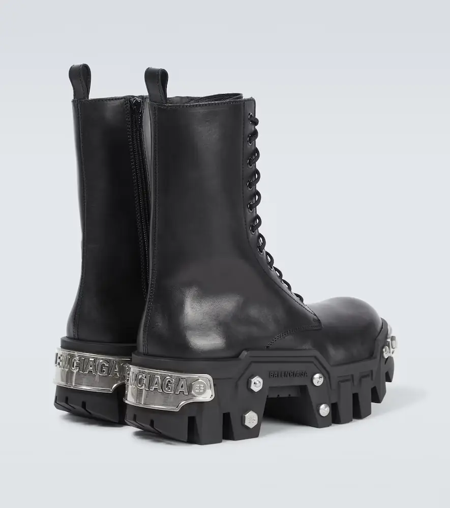 Balenciaga Bulldozer leather lace-up boots | Thumbnail 3 Balenciaga Bulldozer leather lace-up boots | Thumbnail 3