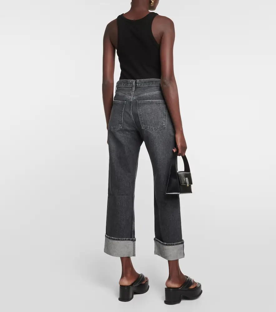 AGOLDE Fran mid-rise straight jeans | Thumbnail 3