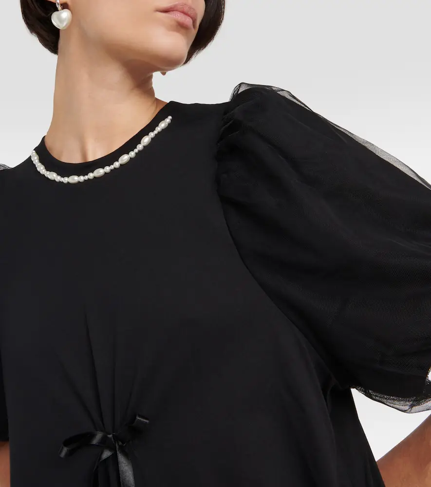 Simone Rocha Embellished midi dress | Thumbnail 4 Simone Rocha Embellished midi dress | Thumbnail 4