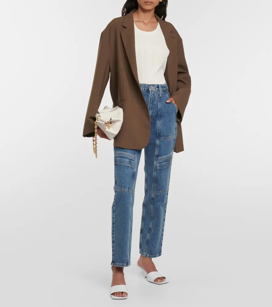 AGOLDE Cooper denim cargo pants | Thumbnail 4