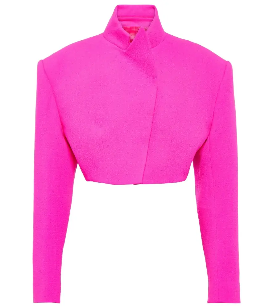 Alexandre Vauthier Cropped wool jacket | Image 1 Alexandre Vauthier Cropped wool jacket | Image 1
