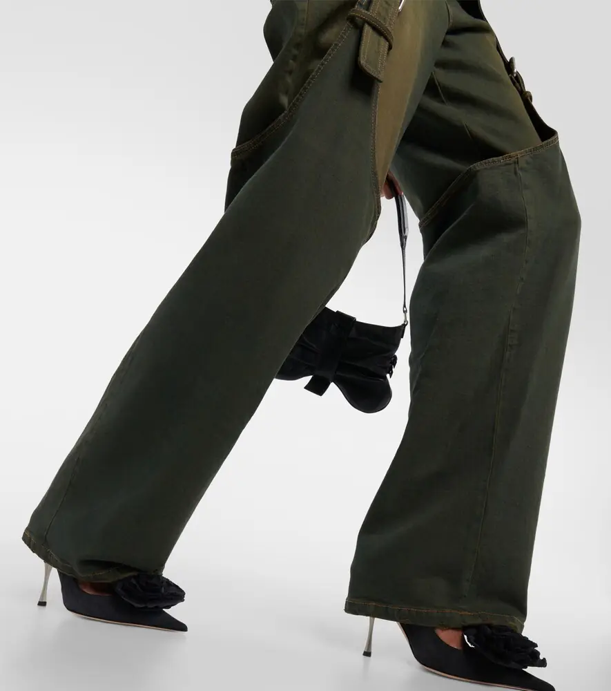 BLUMARINE Embellished buckle boyfriend jeans | Thumbnail 6