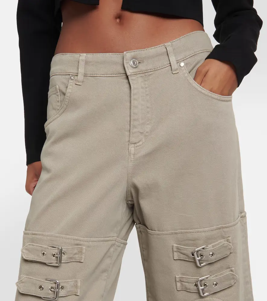 BLUMARINE Cutout mid-rise boyfriend jeans | Thumbnail 4 BLUMARINE Cutout mid-rise boyfriend jeans | Thumbnail 4