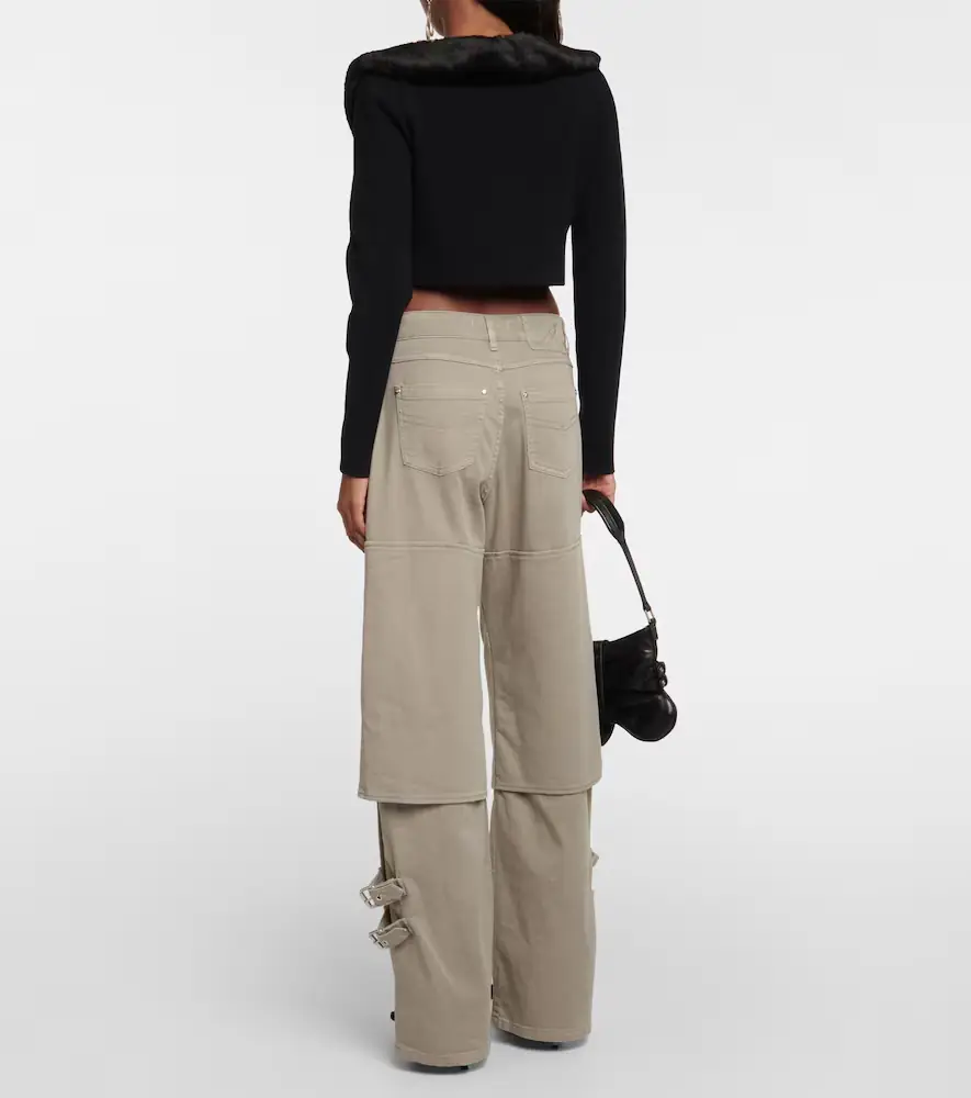 BLUMARINE Cutout mid-rise boyfriend jeans | Thumbnail 5 BLUMARINE Cutout mid-rise boyfriend jeans | Thumbnail 5