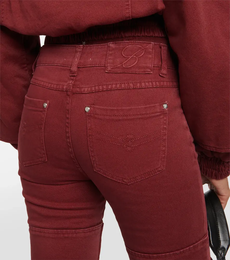 BLUMARINE Cutout mid-rise boyfriend jeans | Thumbnail 5
