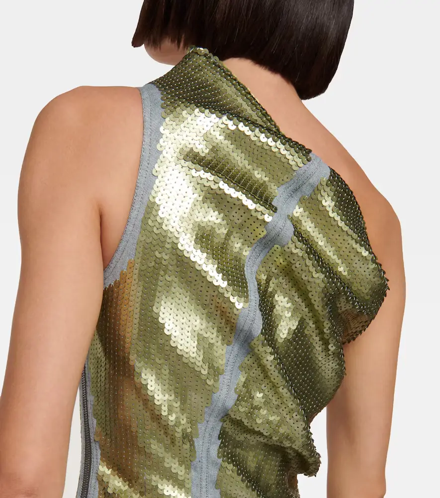 Rick Owens Athena sequined gown | Thumbnail 6