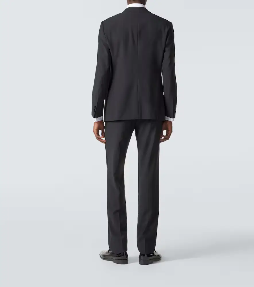 Giorgio Armani Single-breasted virgin wool tuxedo | Thumbnail 3 Giorgio Armani Single-breasted virgin wool tuxedo | Thumbnail 3