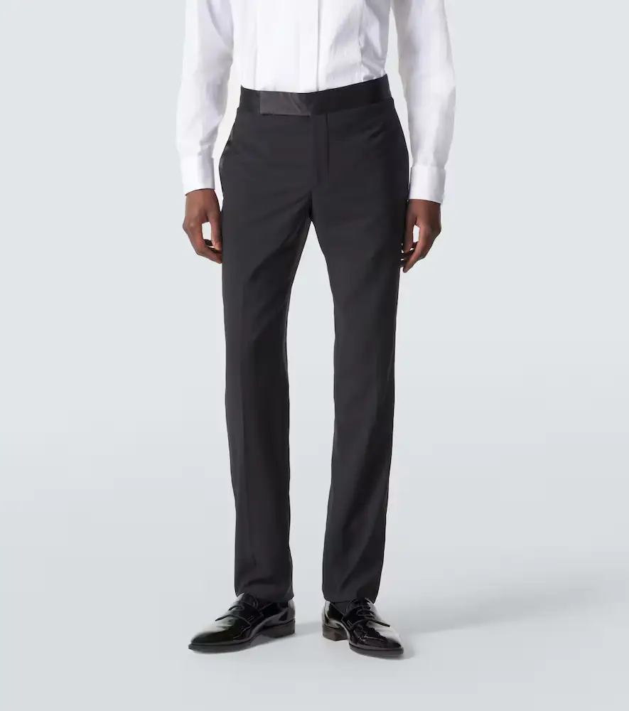 Giorgio Armani Single-breasted virgin wool tuxedo | Thumbnail 5 Giorgio Armani Single-breasted virgin wool tuxedo | Thumbnail 5