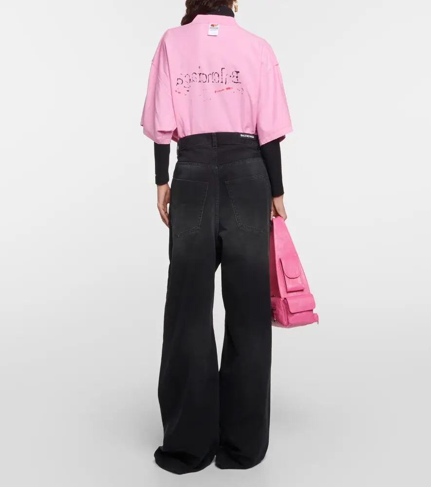 Balenciaga High-rise wide-leg jeans | Thumbnail 5 Balenciaga High-rise wide-leg jeans | Thumbnail 5